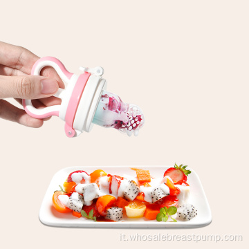 Alimentatore portatile per mini frutta in silicone liquido